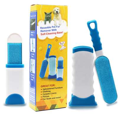 2020 NEW Pet Hair Remover brush Efficient Double Side Fur Remover