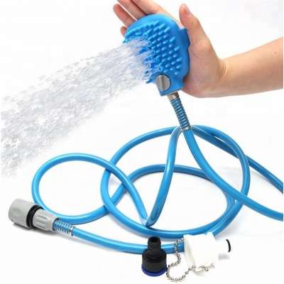 Multifunctional Pet Shower Gloves Grooming Sprayer Scrubber Massage brush Glove For Dog