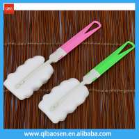 Long Handle Easy Cup Brush Sponge Cleaner, Cleaning Brushes Bottle Glass Cup Scrubber Washing Cleaning Kitchen Tool